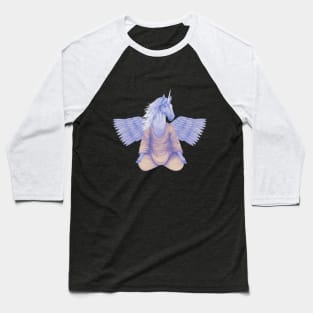 meditating pegasus 2 Baseball T-Shirt